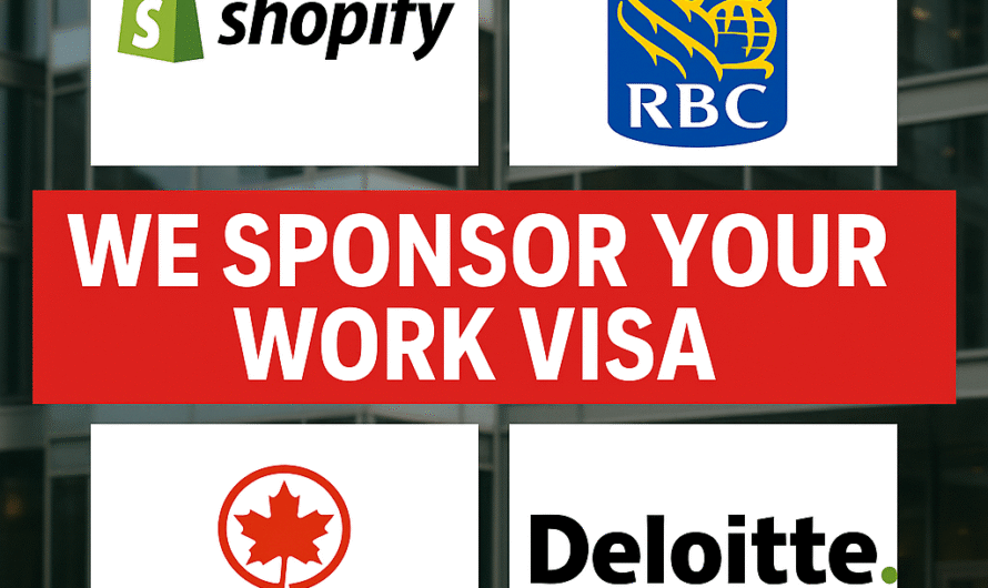 Top 13 Companies in Canada Actively Sponsoring Work Visas for Nigerians 2025